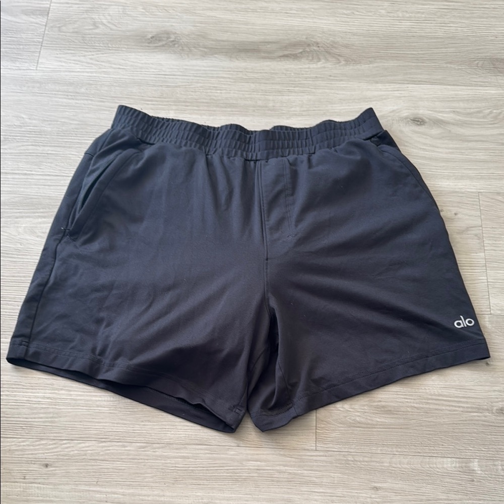 ALO Yoga Black Athletic Shorts